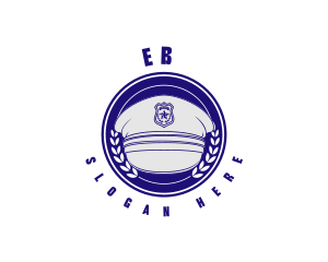 Police Academy - Police Officer Hat logo design
