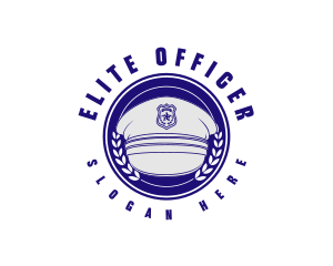 Officer - Police Officer Hat logo design