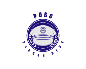 Police Cap - Police Officer Hat logo design