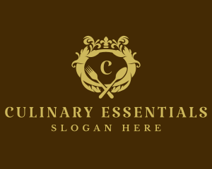 Premium Gourmet Restaurant logo design