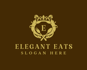 Premium Gourmet Restaurant logo design