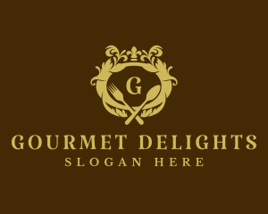 Premium Gourmet Restaurant logo design