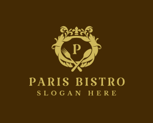 Premium Gourmet Restaurant logo design