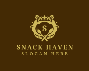 Premium Gourmet Restaurant logo design