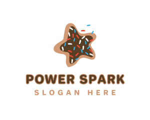 Star Cookie Snack Logo