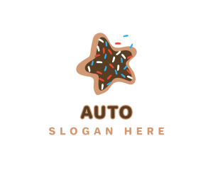 Star Cookie Snack Logo