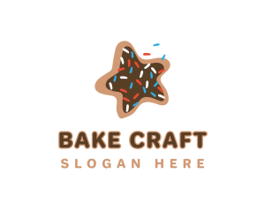 Star Cookie Snack logo design