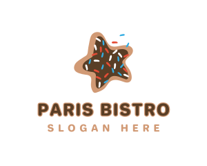 Star Cookie Snack logo design