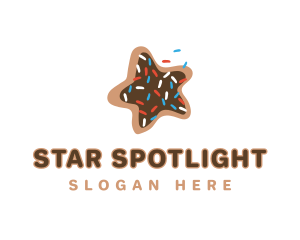 Star Cookie Snack logo design