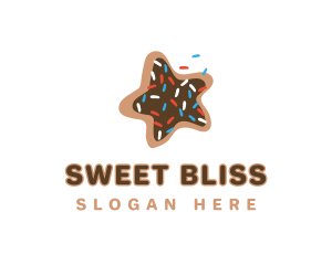 Star Cookie Snack logo design