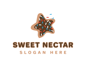 Star Cookie Snack logo design