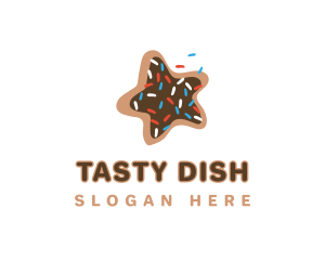 Star Cookie Snack logo design