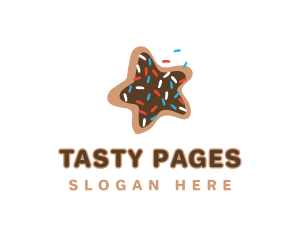 Star Cookie Snack logo design
