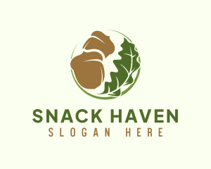 Acorn Leaf Farm logo design