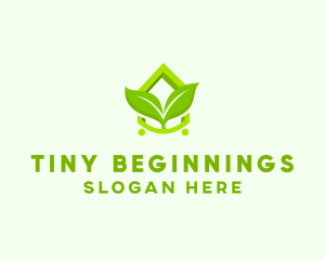 Sustainable Tiny House  logo design