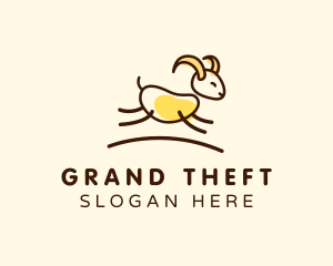 Animal - Goat Farm Animal logo design