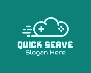 Instant - Fast Cloud Controller logo design