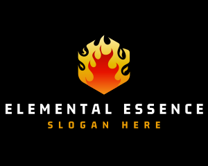 Element - Fire Heat Element logo design