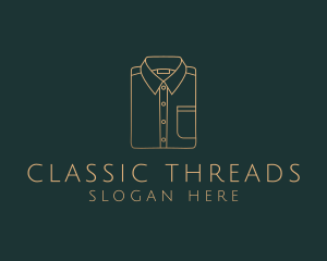 Men Shirt Clothing logo design