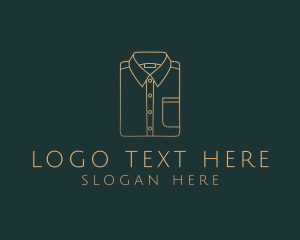 Formal - Men Shirt Monoline logo design