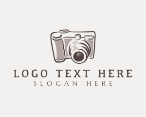 Film - Camera Lens Photo logo design