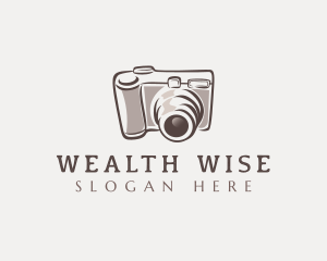 Camera Lens Photo Logo