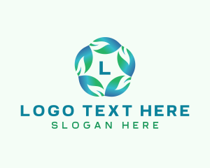 Organic - Organic Eco Leaf logo design