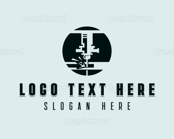 Mechanical Laser Engraving Logo