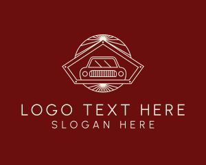 Panel Beater - Automobile Car Garage logo design