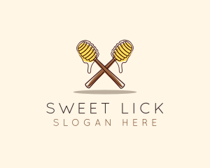 Honey Dipper Sweet logo design