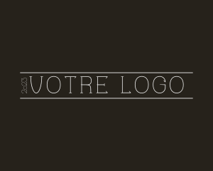 High End - Minimalist Elegant Business logo design