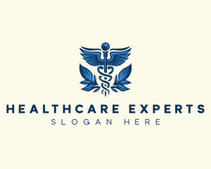 Pharmacy Caduceus Laboratory logo design