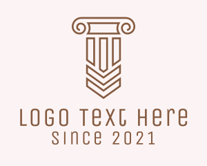 Native - Native Ethnic Column logo design