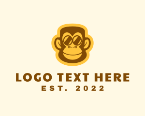 Video Game - Primate Sunglasses Foundation logo design