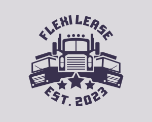 Truck Fleet Logistics logo design