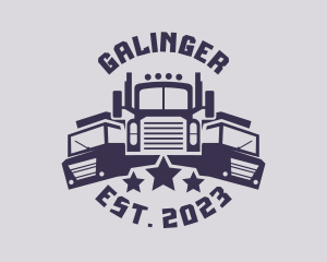 Logistics - Truck Fleet Logistics logo design