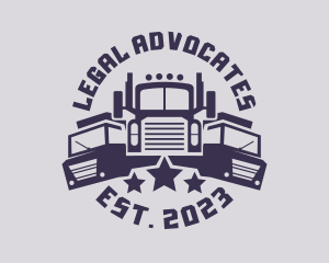 Truck - Truck Fleet Logistics logo design