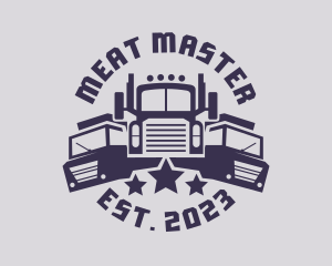 Truck Fleet Logistics logo design