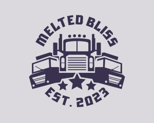 Truck Fleet Logistics logo design