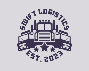 Logistics - Truck Fleet Logistics logo design