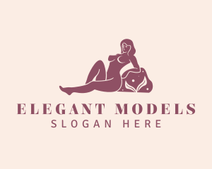 Modeling - Female Nude Model logo design