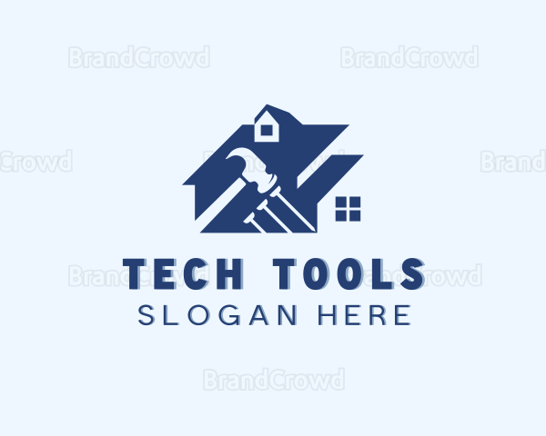 Home Renovation Construction Logo