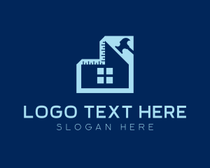 Level Tool - Home Builder Contractor logo design