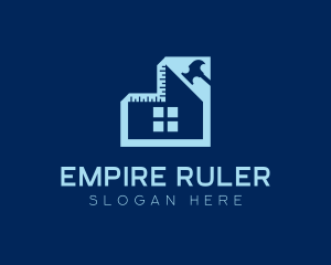 Ruler - Home Builder Contractor logo design