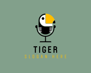 Aviary - Toucan Bird Podcast logo design