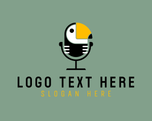 Media - Toucan Bird Podcast logo design