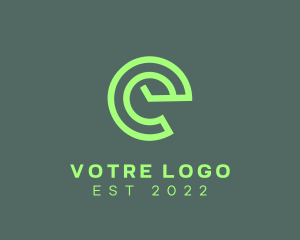 Agency - Internet Digital Letter E logo design