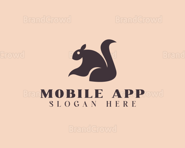 Nature Squirrel Animal Logo