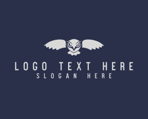Avian - Yellow Owl Bird logo design