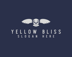 Yellow - Yellow Owl Bird logo design